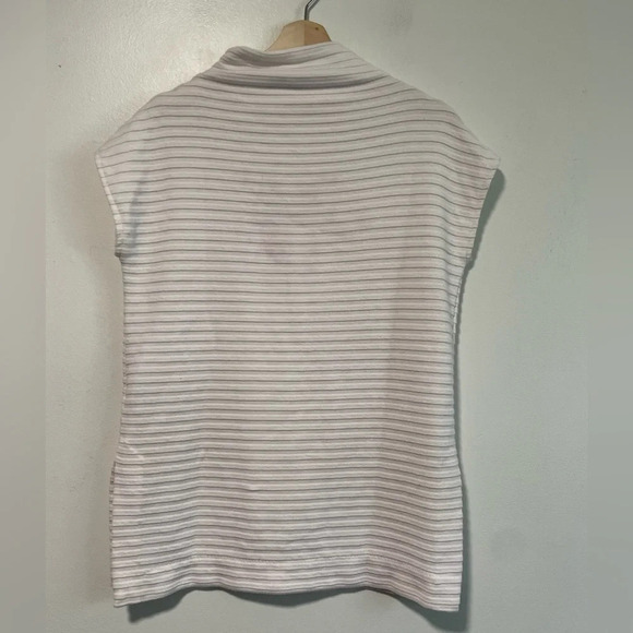 Alfani Women’s Cap Sleeve Ribbed Mock Neck  Top - Size S - Picture 8 of 9